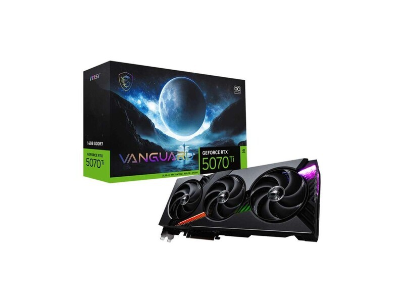 msi΢RTX 5070 Ti GeForce RTX 5070 Ti 16G VANGUARD OC