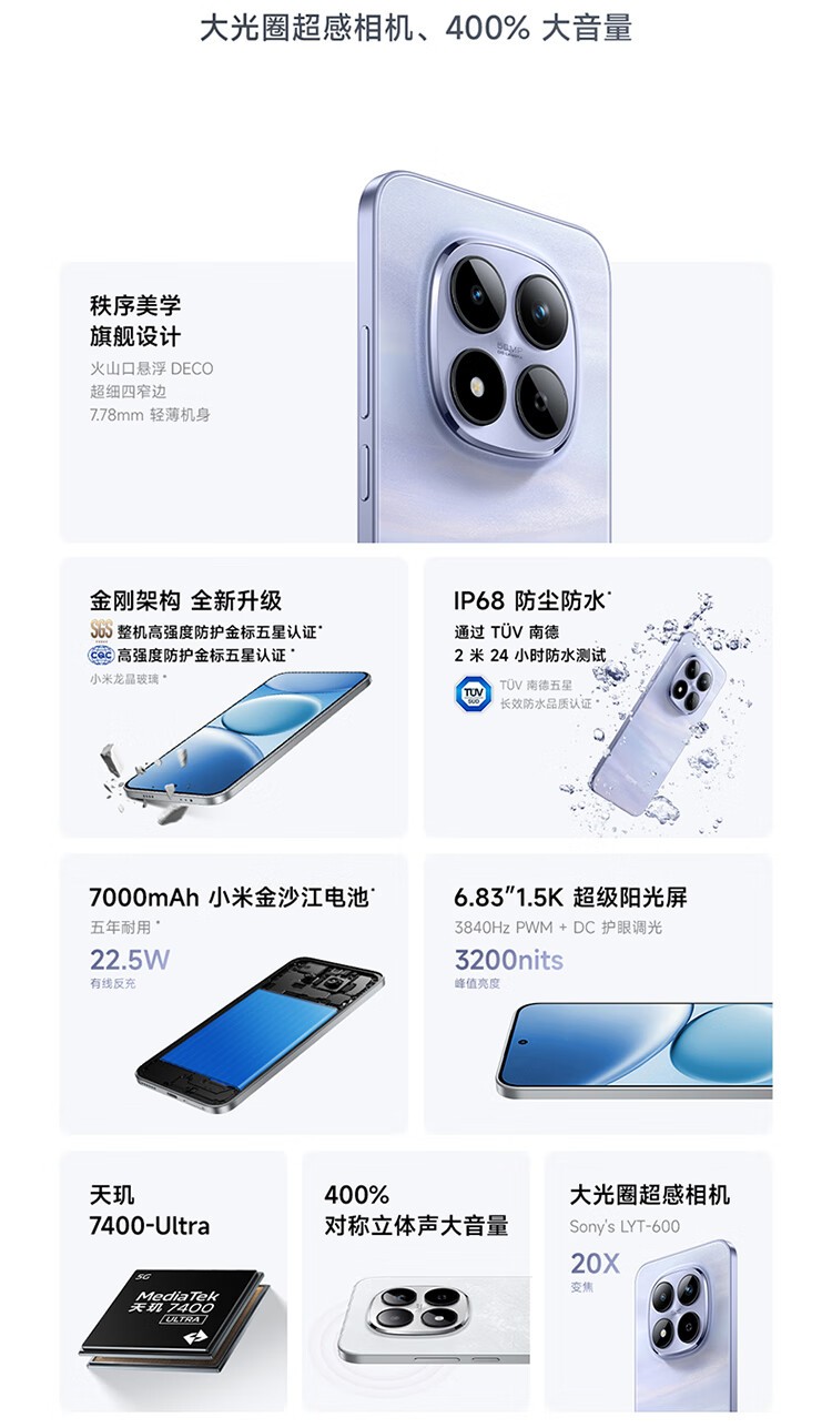 Redmi Note 15 Pro(12GB/512GB)