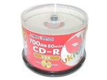 三菱红唇白金 CD-R 52速(50片装)