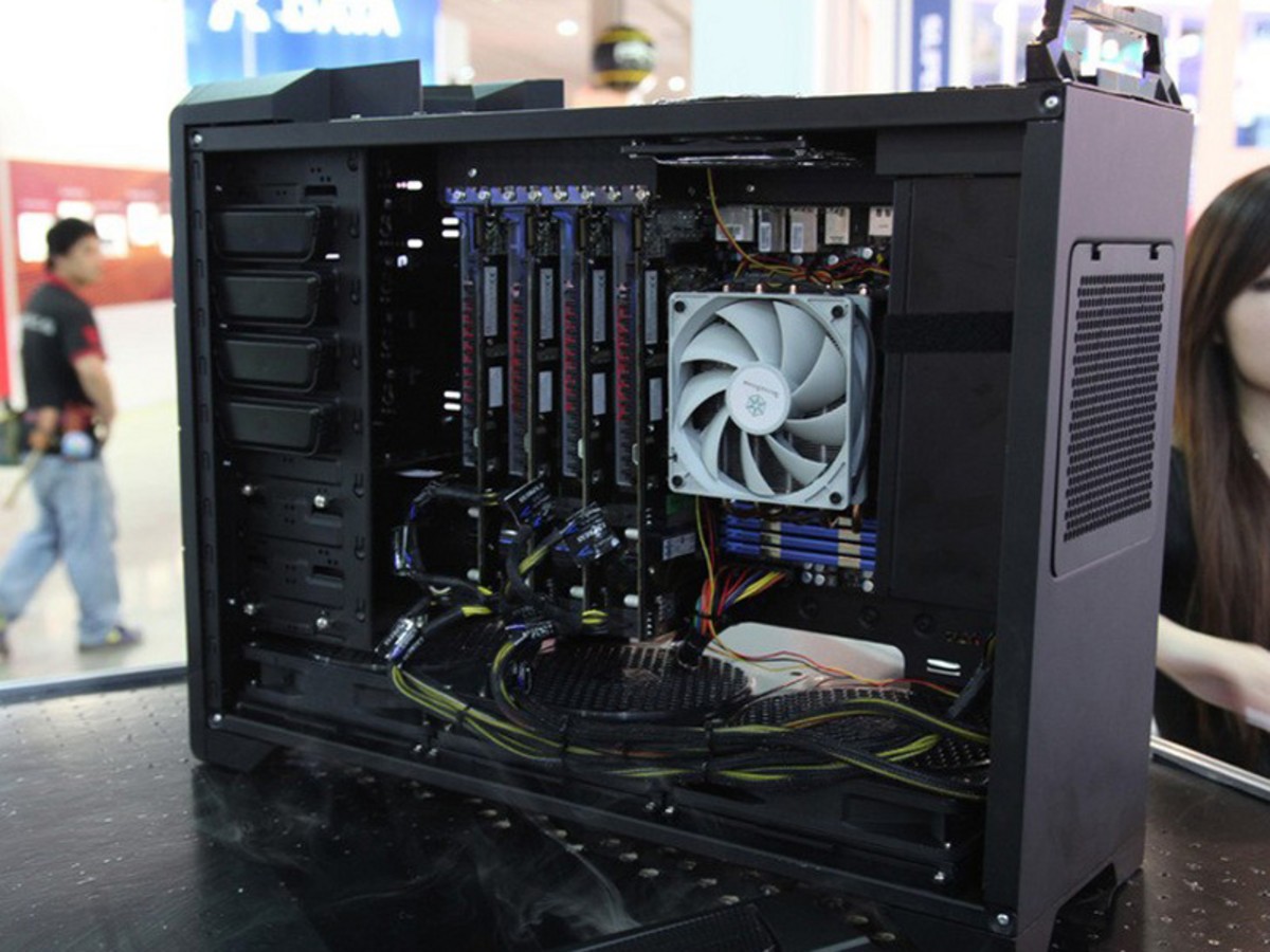 【高清图】 银欣(silverstone)乌鸦2实拍图 图66