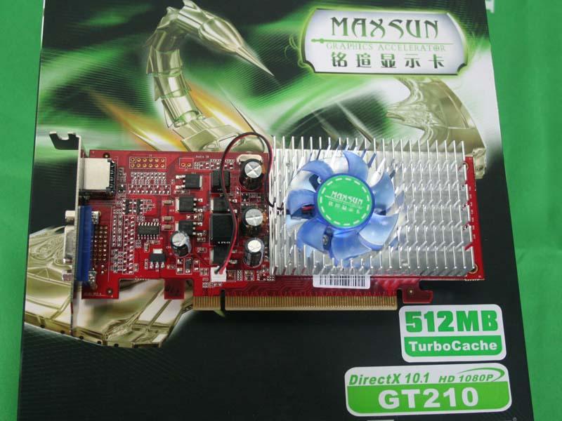 htpc最佳搭配 铭瑄刀版gt210仅399元送hdmi线图片欣赏,图2-zol中关村