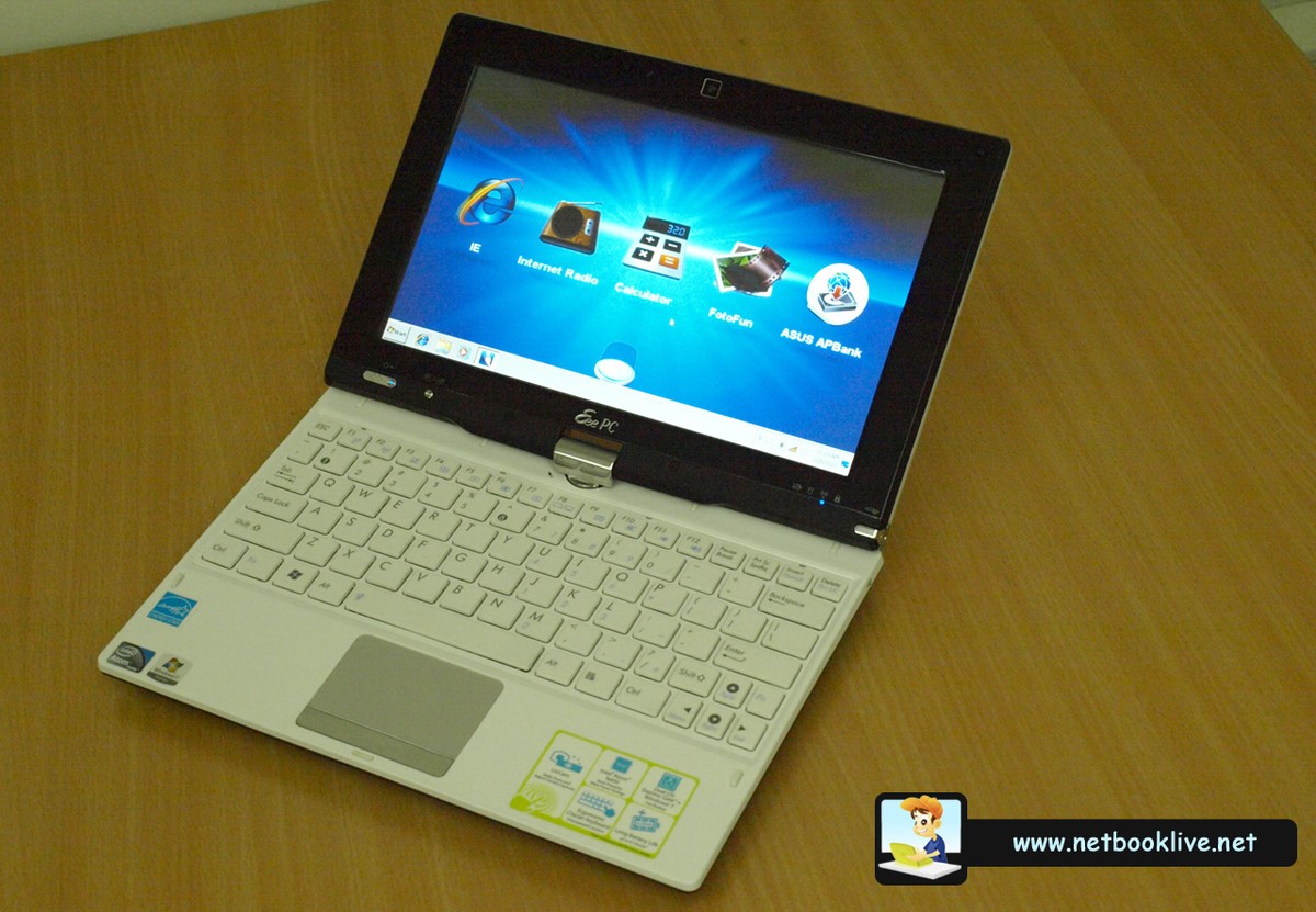 【高清图】 华硕eee pc t101mt平板上网本实机赏图5