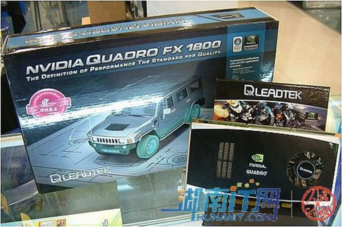 【高清图】 傲视群雄 王者显卡丽台fx1800长沙到货图2