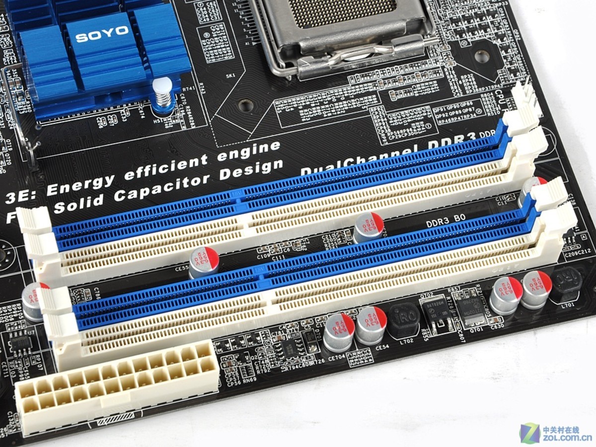 【高清图】 梅捷(soyo)sy-p43 节能版局部细节图 图11