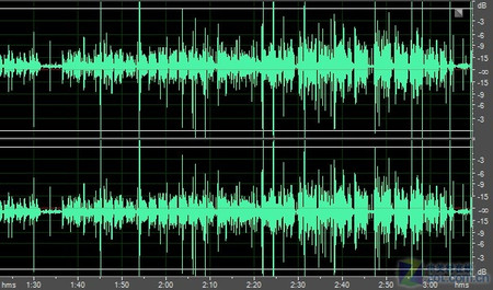 图为:三浦v-18录音文件波形图