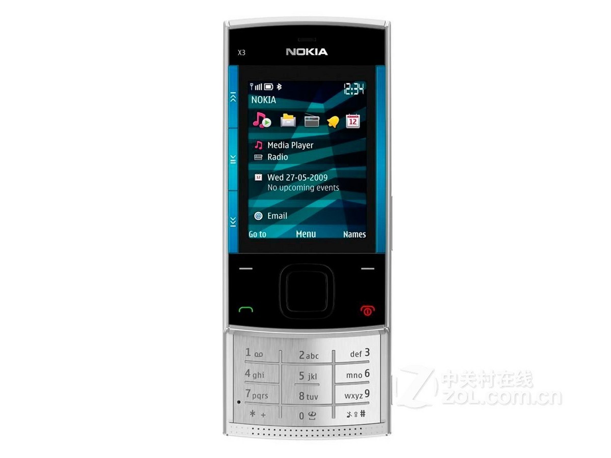 【高清图】 诺基亚(nokia)x3整体外观图 图34