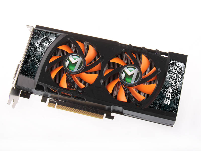 【高清图】 全能接口 巨型散热 铭瑄非公版gtx465显神威图1