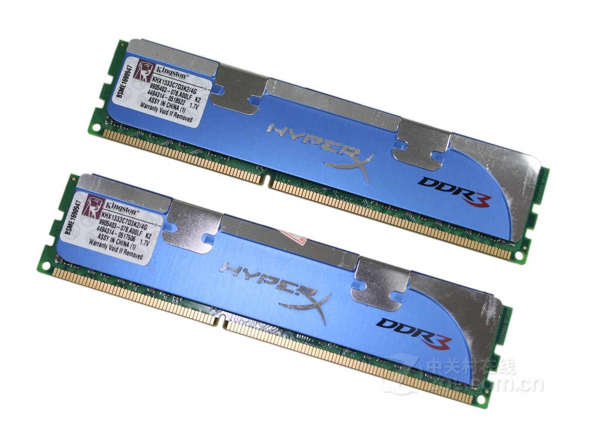 金士顿4gb ddr3 1333 侧面2(1/12)