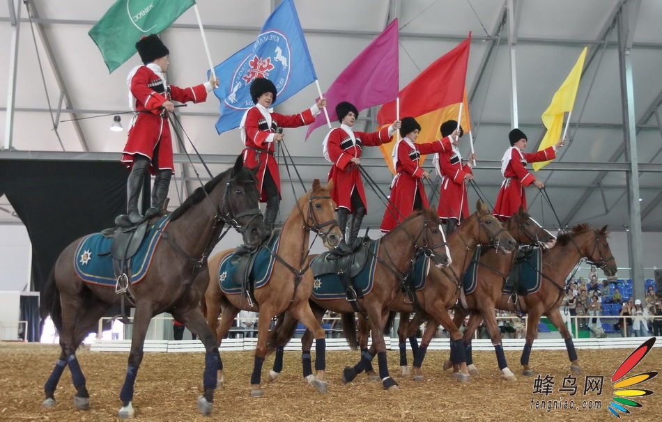 【高清图】 莫斯科举行国际马展图4