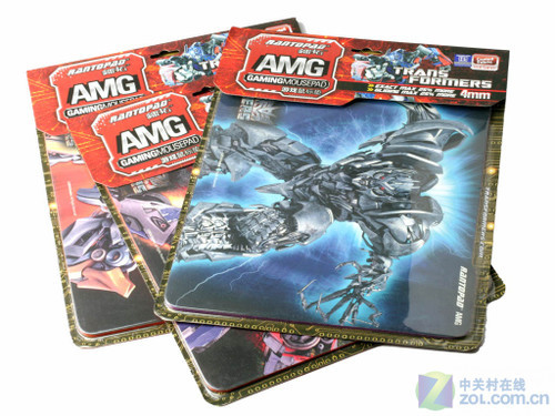 镭拓变形金刚新款AMG鼠标垫全国首测