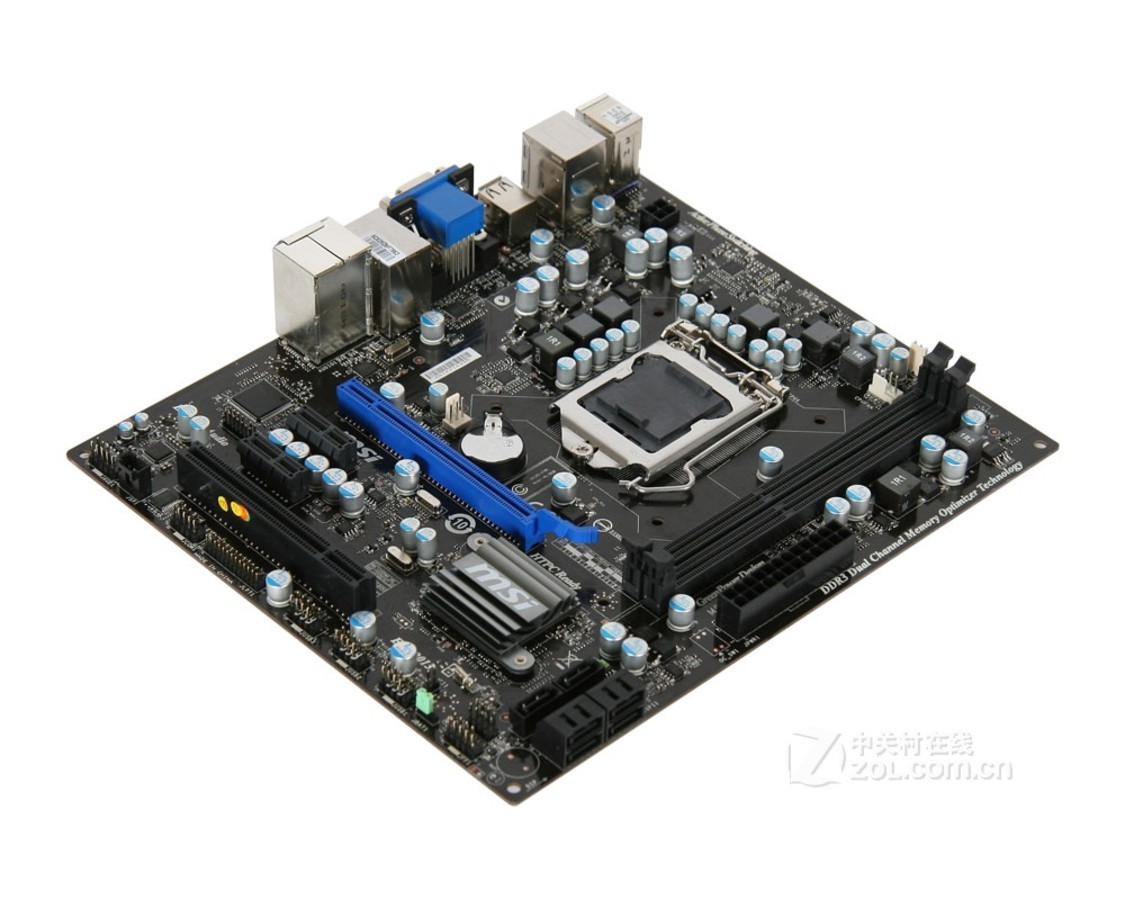 【高清图】 msi微星(msi)微星h55m-e32整体外观图 图15