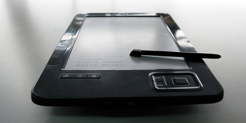 【高清图】 汉王(hanwang)n800电纸书整体外观图 图2