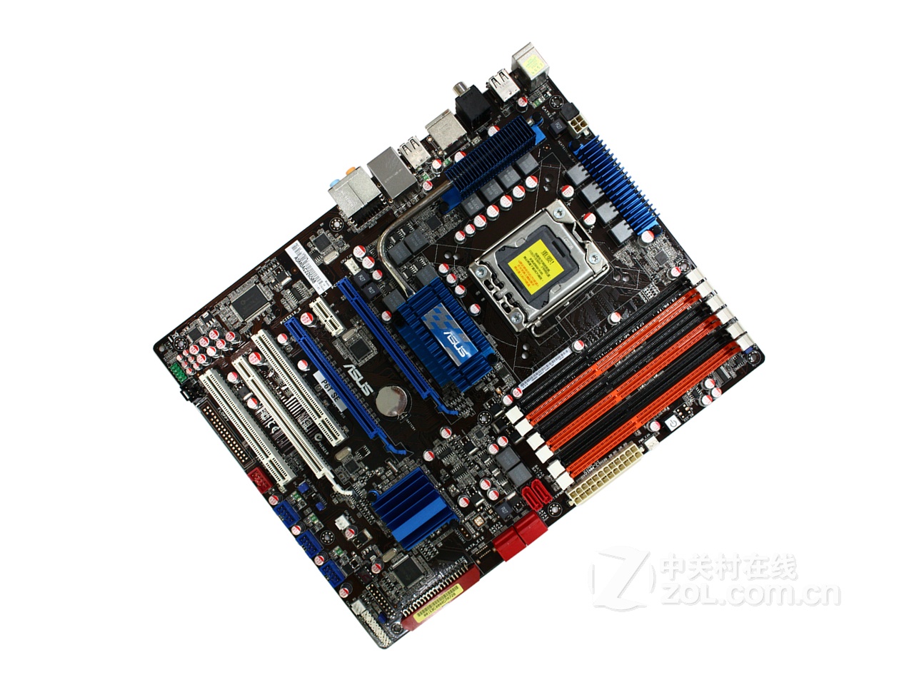 华硕p6t se - 正面