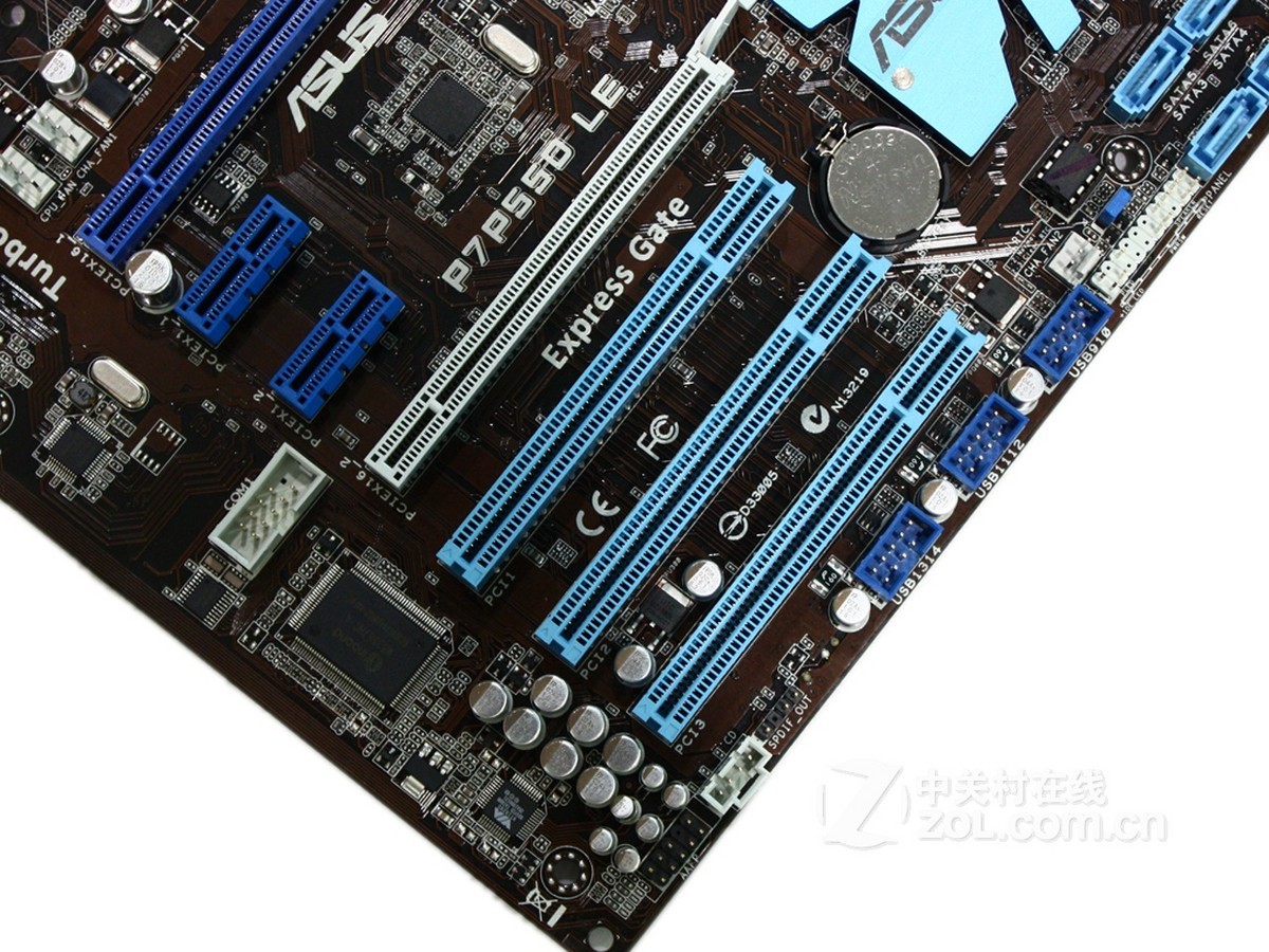 主板 华硕主板 华硕p7p55d le 图片 局部细节图 产品相关    华硕