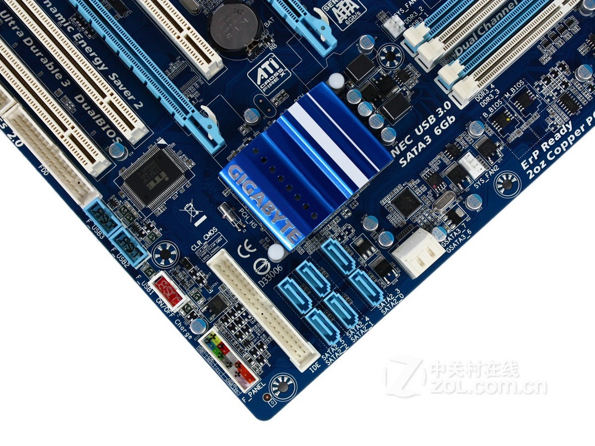 【高清图】 技嘉(gigabyte)ga-p55a-ud3r局部细节图 图42