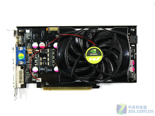 显卡正面特写银狐 gts 250 显卡背面特写显卡pcb及芯片从我们用gpu-z