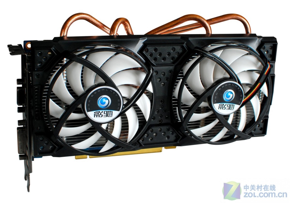 【高清图】 特挑极品gpu 影驰首发1ghz高频gts450图1