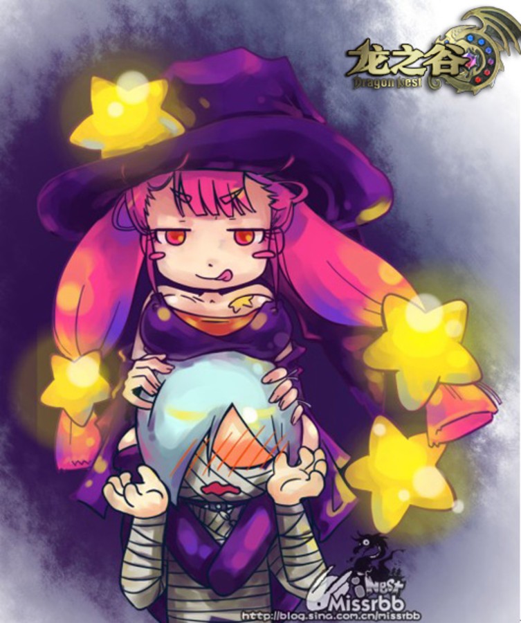 【高清图】 南瓜灯与女巫帽 龙之谷万圣节同人赏图11