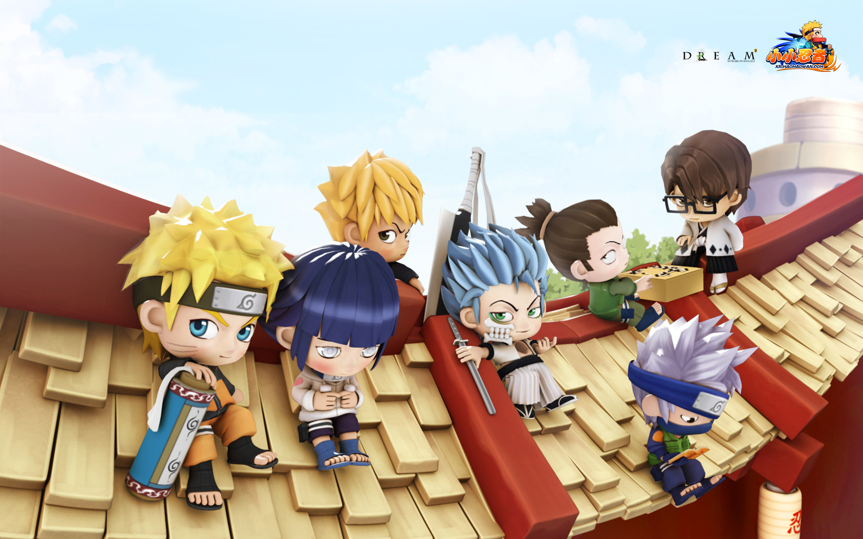 人物够q欢乐多!《小小忍者》壁纸分享 (1/6)