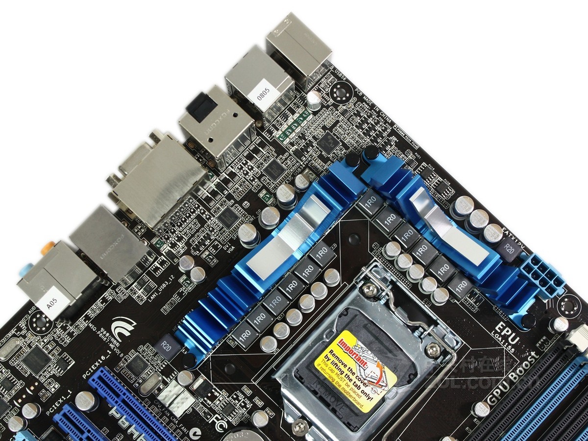 【高清图】 华硕(asus)p8h67-m evo局部细节图 图33