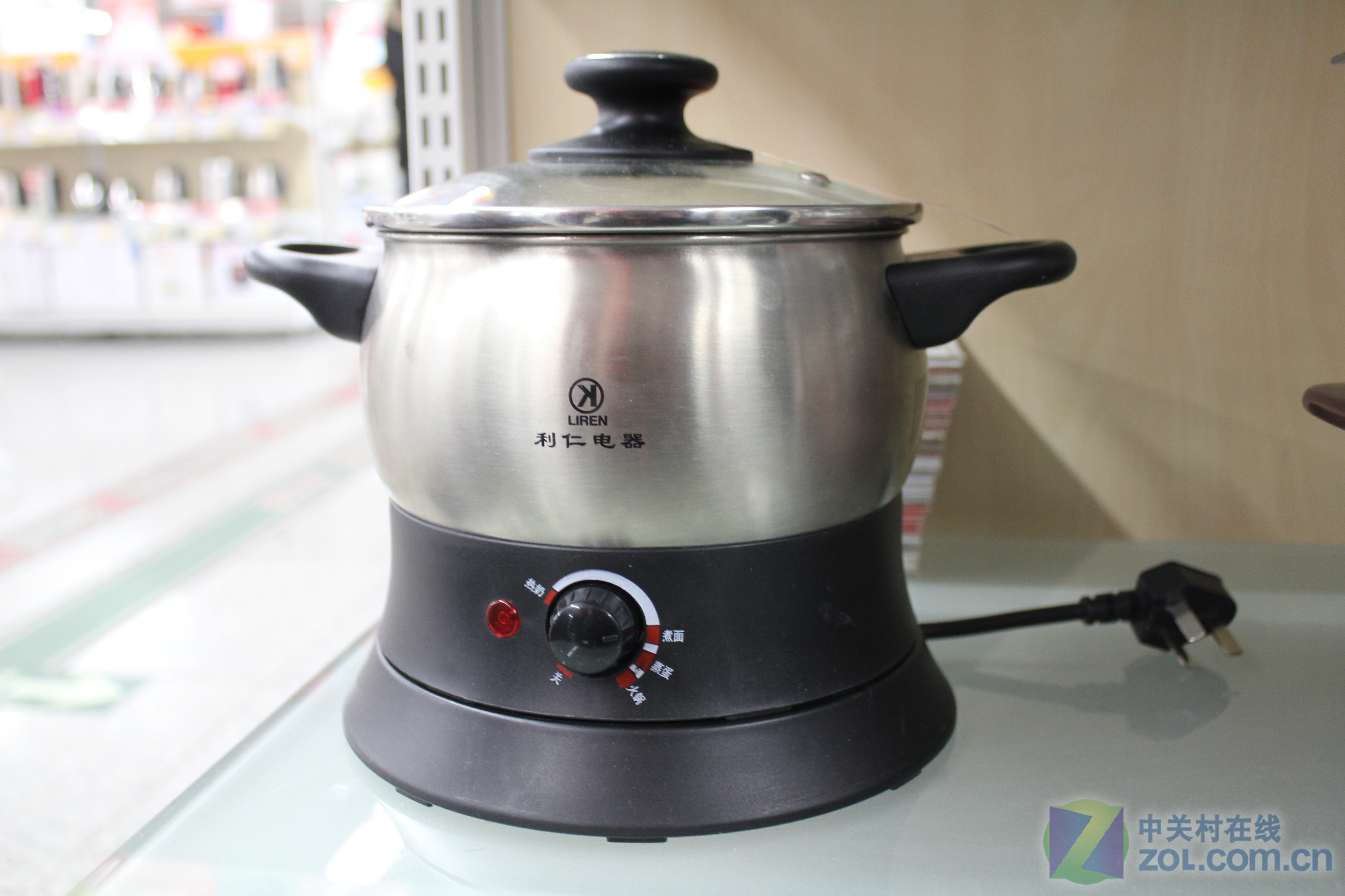 蒸涮煮全能 利仁多功能电火锅现186元