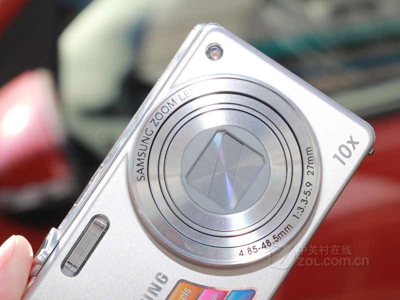三星pl210银色 镜头图
