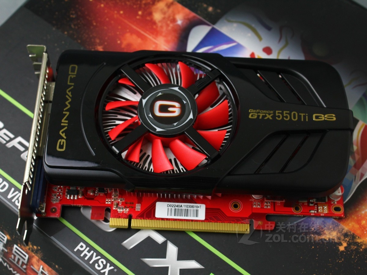 耕升gtx550ti 关羽版