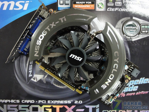 军工级豪华品质 微星非公gtx550ti上市