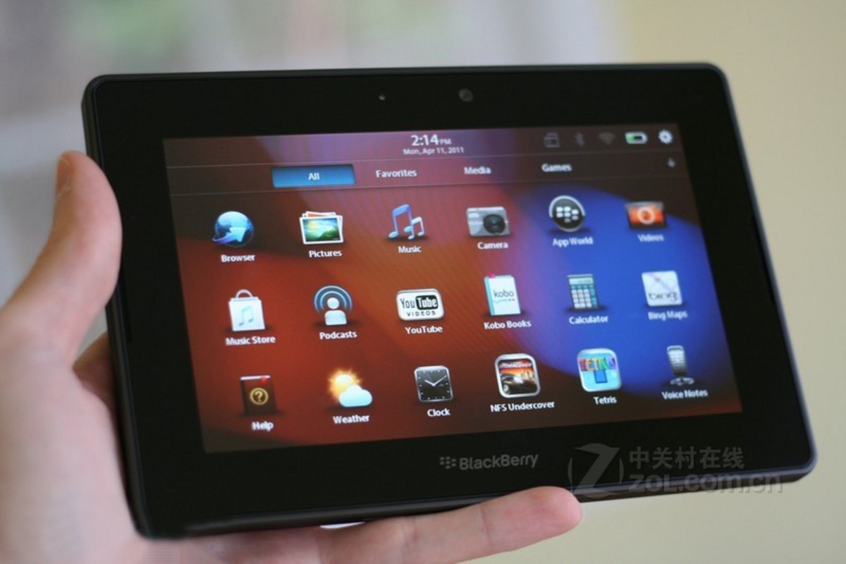【高清图】 黑莓(blackberry)playbook(16gb/wifi版)效果图 图189
