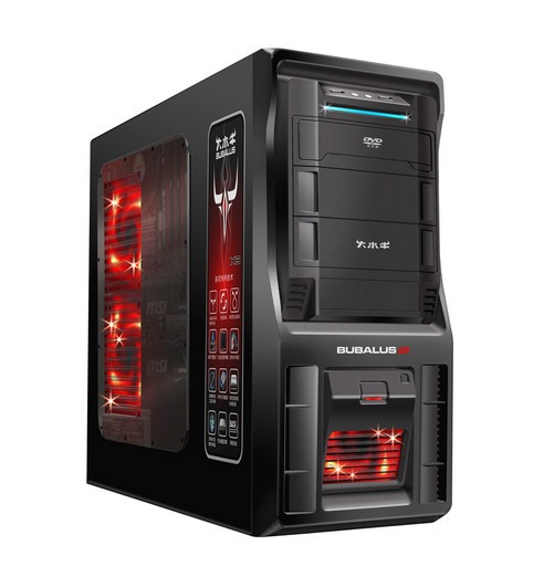 全黑化,强散热,高端发烧级大水牛x3机箱推荐