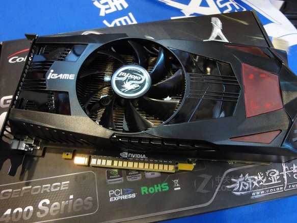 七彩虹igame gts450 烈焰战神 u 1024m(鲨鱼仿生学)