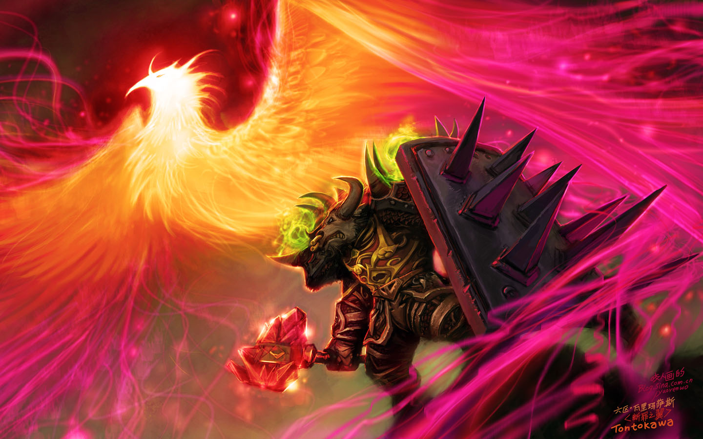 《魔兽世界》咬人魔兽世界原画集(29/35)