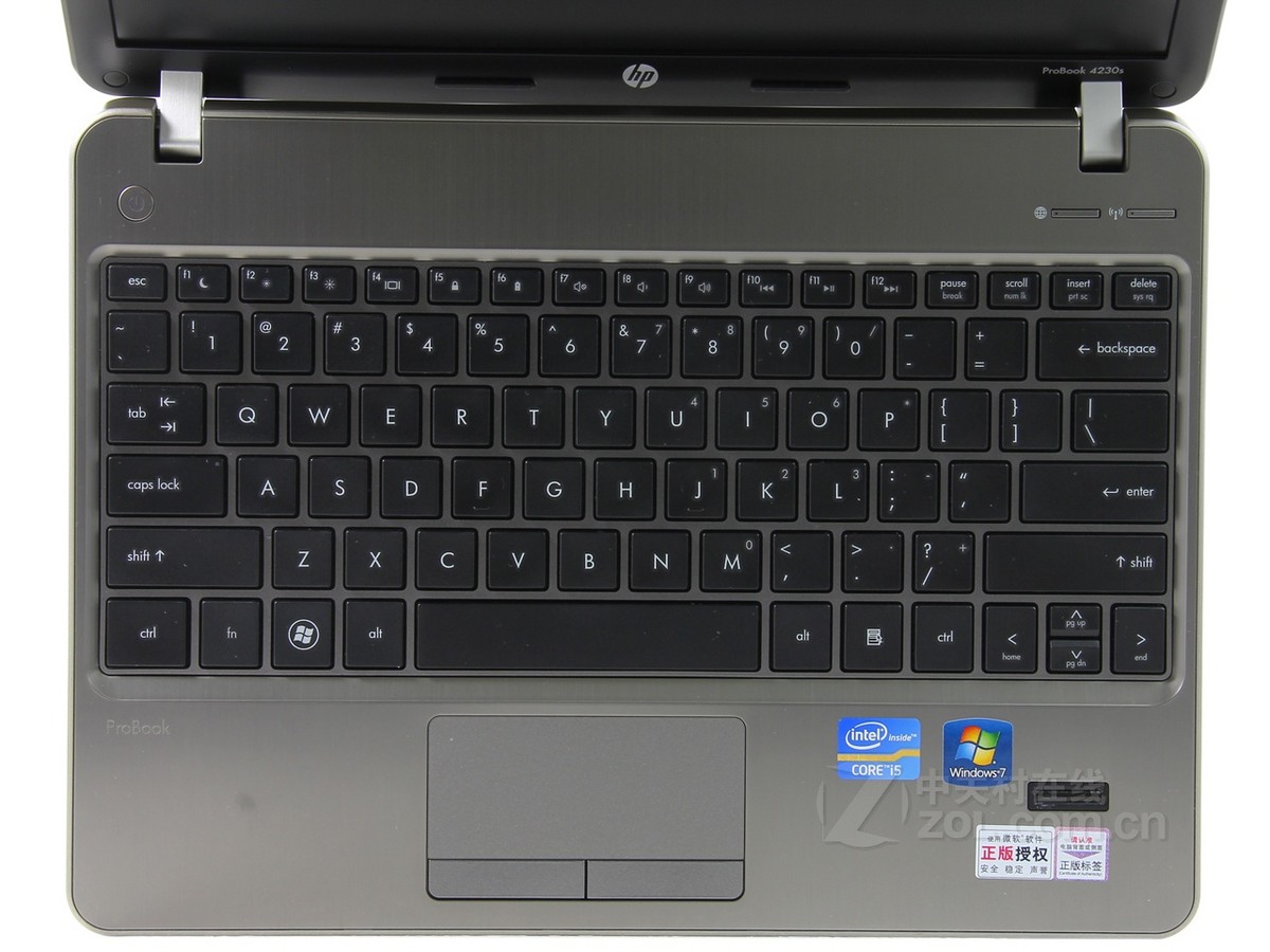 笔记本电脑 惠普笔记本电脑 惠普4230s(lv401pa) 图片 局部细节图1