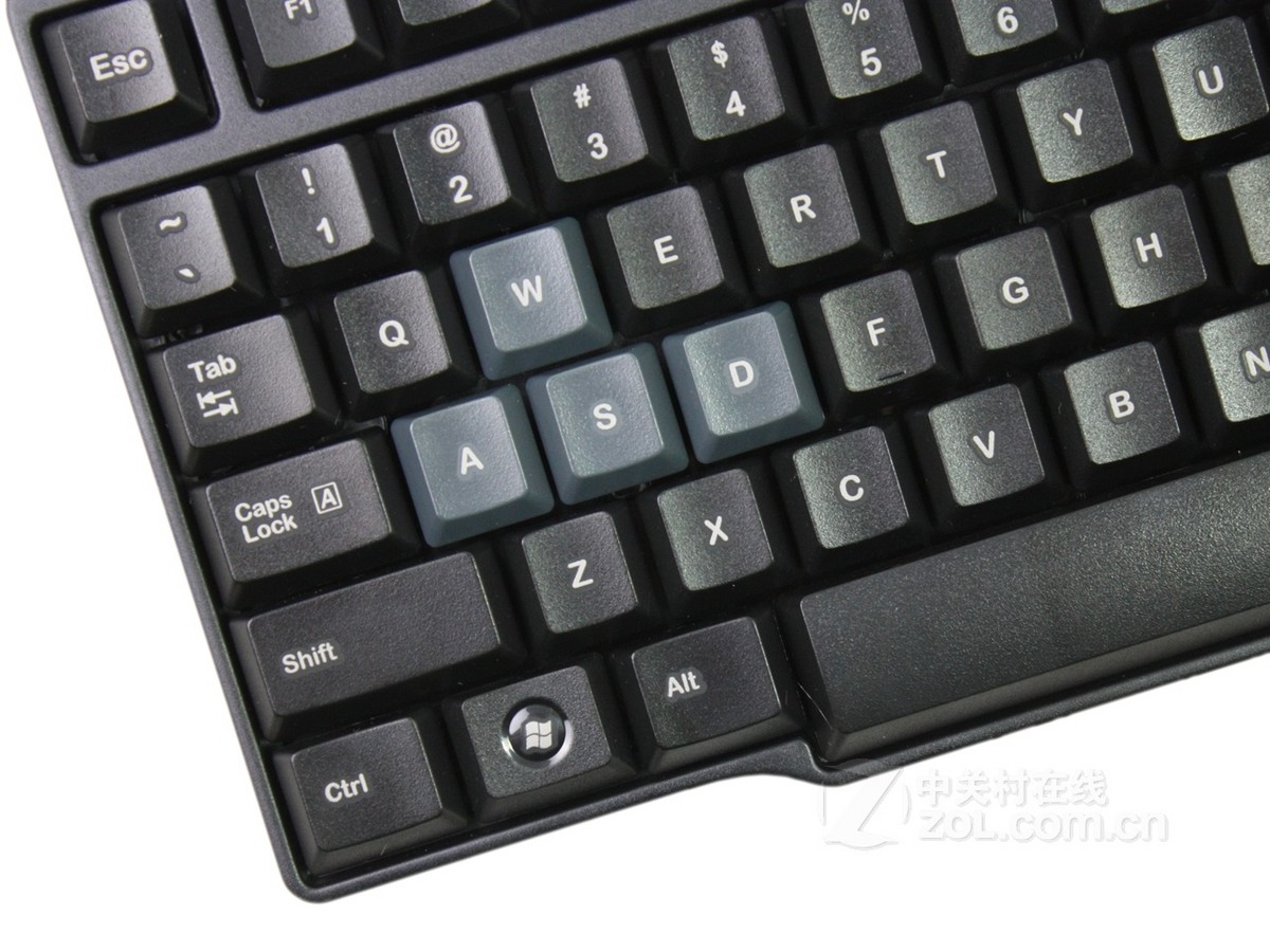 【高清图】 罗技(logitech)g100键鼠套装键盘特写 图58