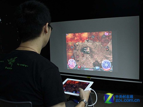 ʷǿϷ LEDͶӰiPad2 