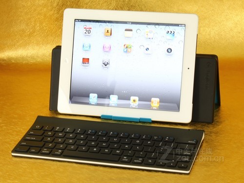 罗技 iPad专用平板黑色 外观图