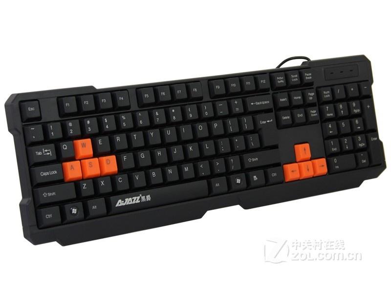 黑爵战神X1游戏键盘 黑爵战神X1游戏键盘 键盘产品图片