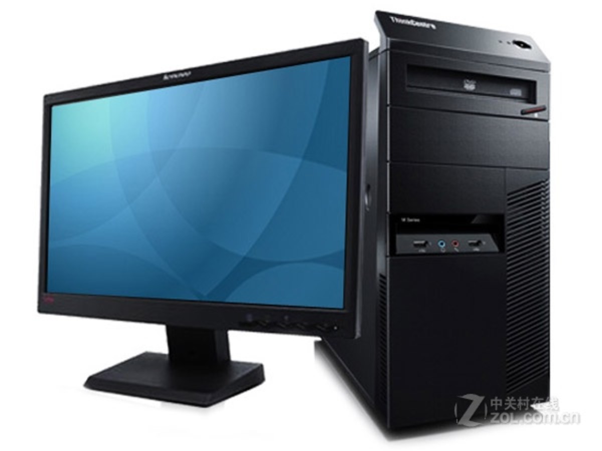 【高清图】 联想thinkcentre(thinkcentre)m6100t(e7500)整体外观图