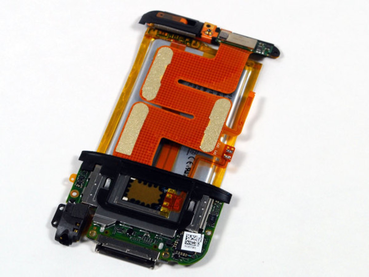【高清图】 无一幸免 ipod touch全系列拆解对比图11
