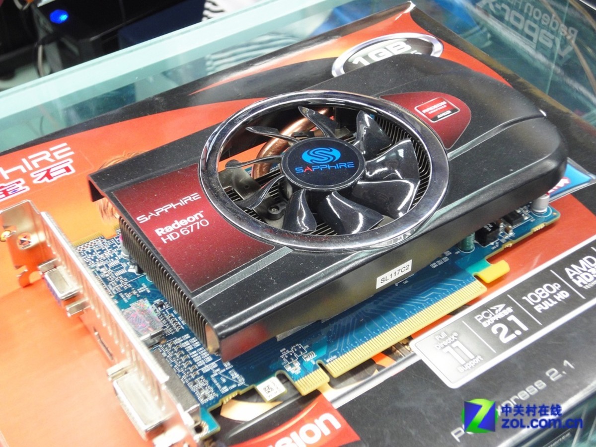 蓝宝石hd6770 1gb gddr5海外版