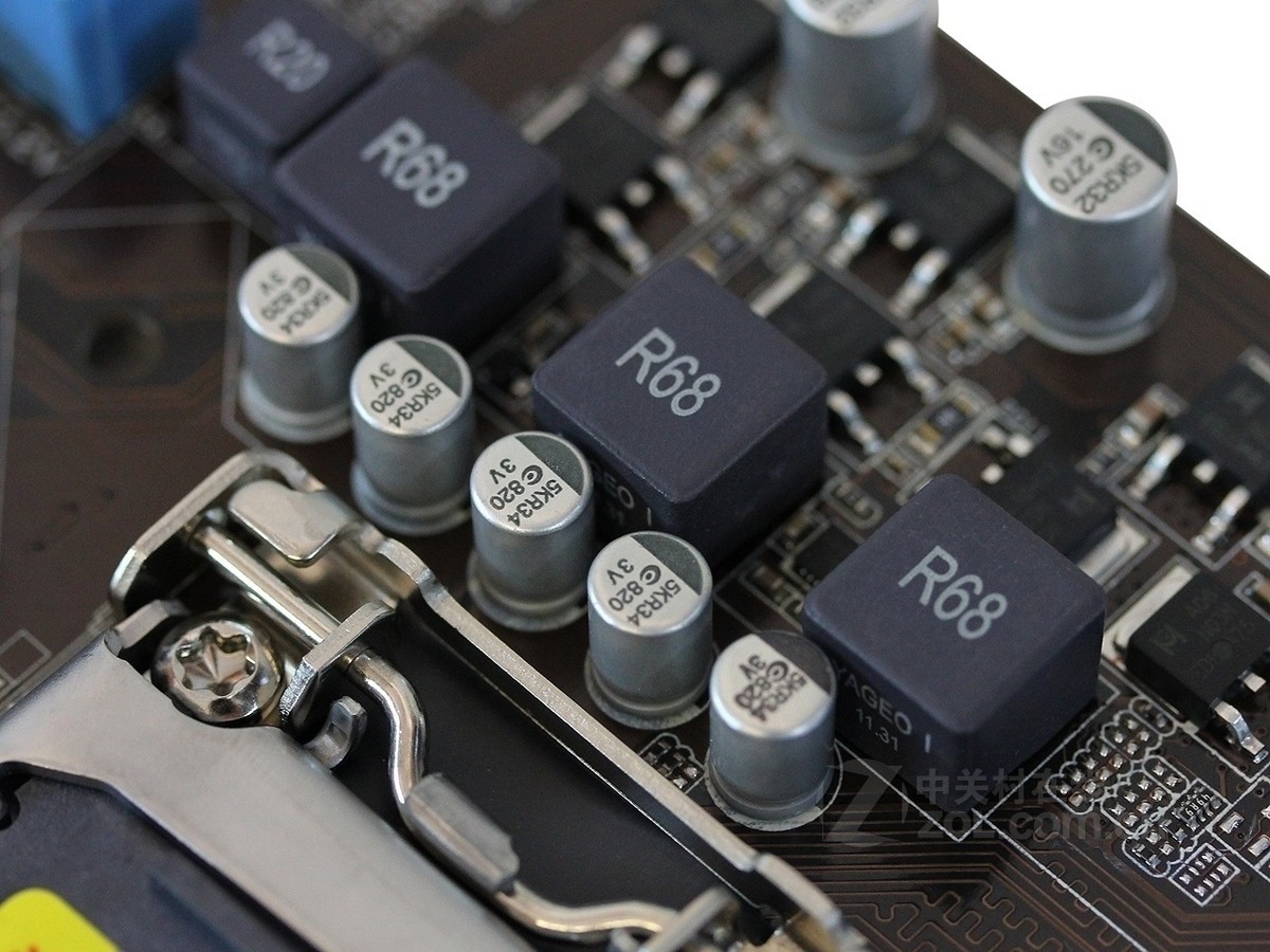 【高清图】 华硕(asus)p8h61-m lx局部细节图 图36