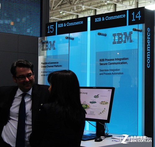蓝色巨人IBM用智慧方案征服CeBIT 2012