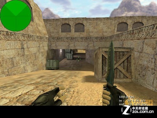 cs 1.6的dust桥下场景