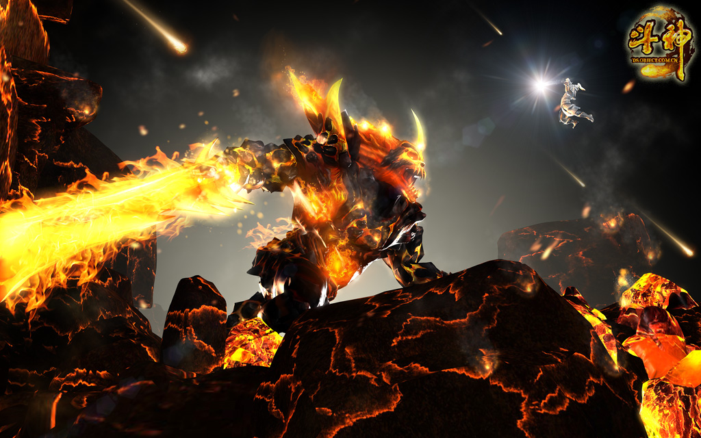 《斗神》今日14点公测徐锦江翁虹十明星恭贺