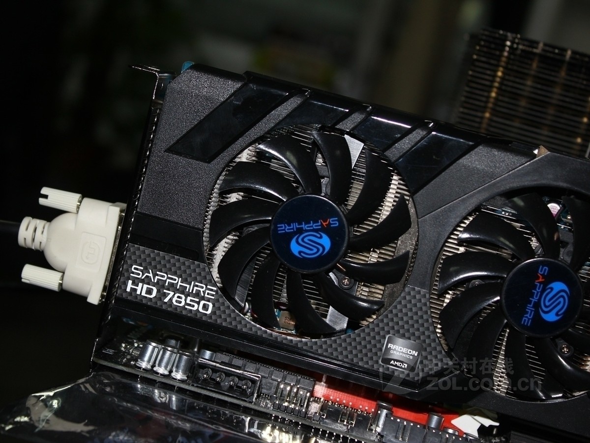 蓝宝石hd7850 2gb gddr5海外版oc