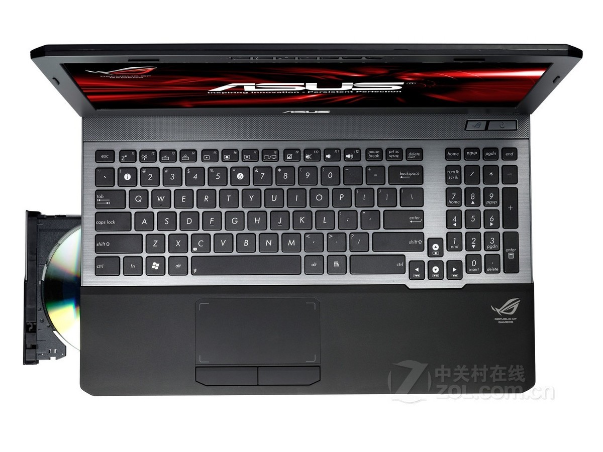 【高清图】 华硕(asus)g55xi361vw-bl整体外观图 图18