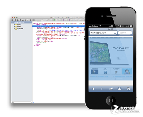 iOS 6中Safari支持远程调试和文件上传