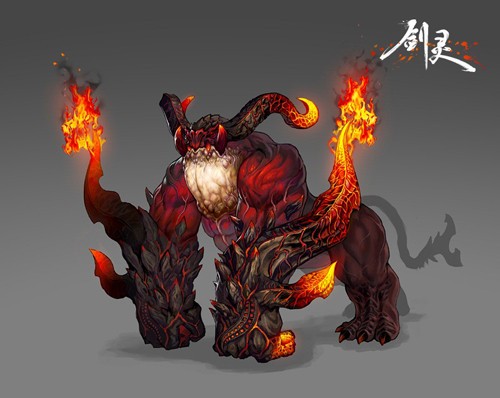 《剑灵》韩服公测开启 最新怪物原画曝光