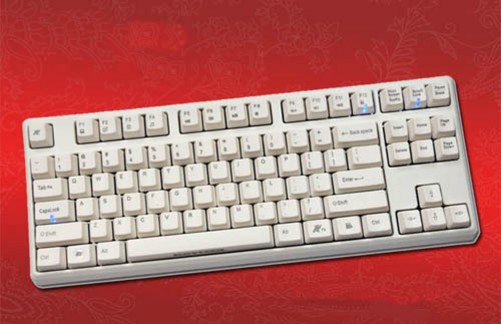 包邮 达尔优 机械师游戏机械键盘 凯酷87机械键盘(图案来自凯酷官网)