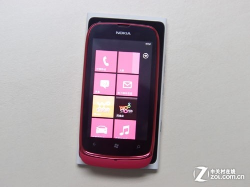 WP7.5系统低端手机实体验 诺基亚610评测